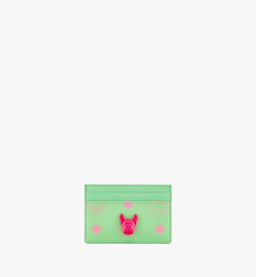 Porte-cartes M Pup en Visetos Color Splash 1